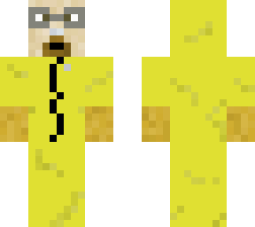 walter white in a hasmat suit
