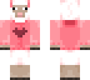 willie goat but pink