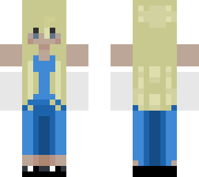 blue dress