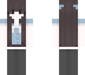 blue egirl w/ socks