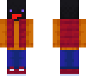 my first actual good skin. (derped)