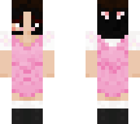 soft pink look :3