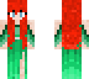 suna as a elf (with read hair)