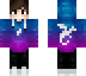 blue and purple