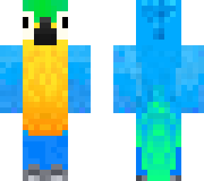 blue parrot