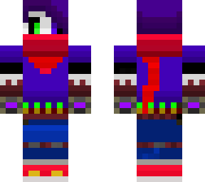 crimson scarf