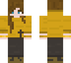 driftys dark yellow shirt skin