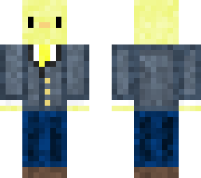 duck in suit