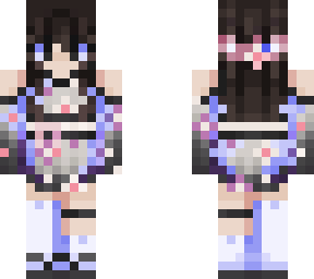 flower kitsune (oc)
