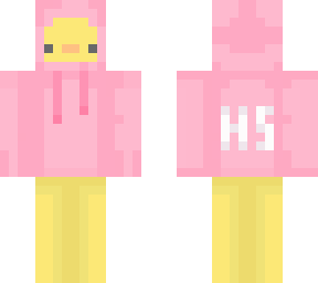 pink sweater duck hs