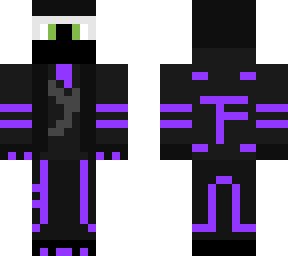 purple flux | Minecraft Skin