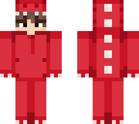 dino boy in red
