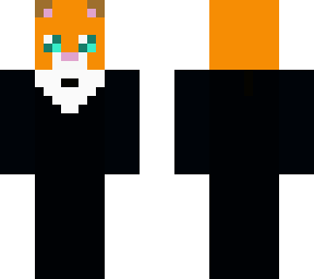 gingercat in suit