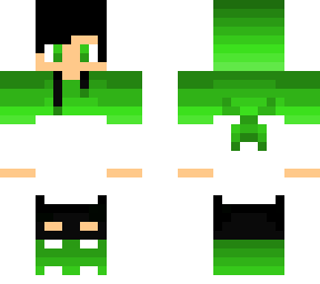 green boy with creeper