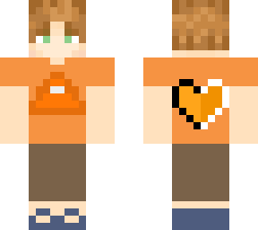 pixel wearing pixel fan shirt