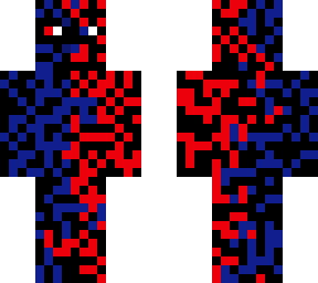 Red & Blue | Minecraft Skin