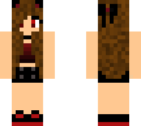 vampier girl (brown hair)