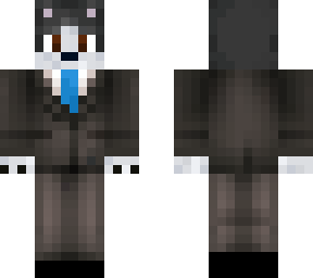 wolf in a suit
