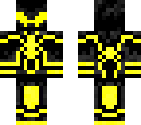 yellow spiderman