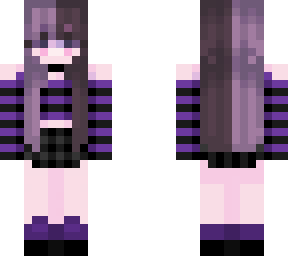 ~goth purple and black~