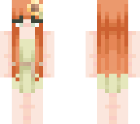 green sunflower girl