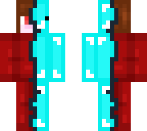 half skeppy. half boy. (reamake)