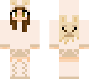 llama girl