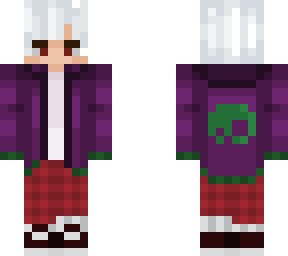 oc skin white hair i guess