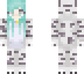 Ocila snow leopard | Minecraft Skin