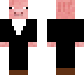 pig in suit