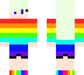 rainbow girl
