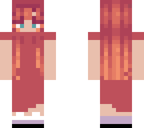 red haired woman