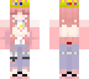technoblina in cute bunny clothes