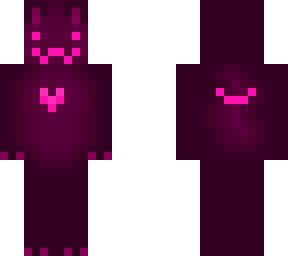 a glowy pink cat!