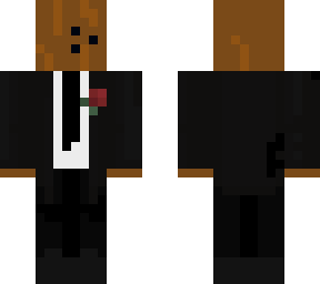 coconut in a suit