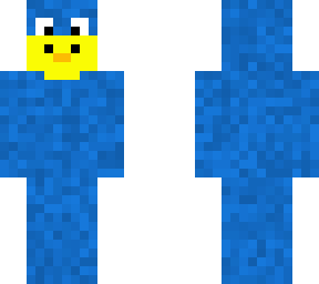 duck in a cookie monster