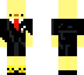 duck in a tux