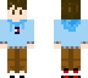 guy with blue hoodie