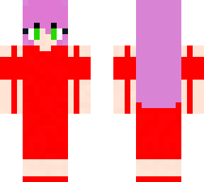 pink haired girl