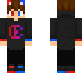 red and blue kenadian skin