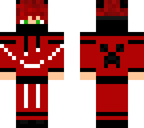 smiling red