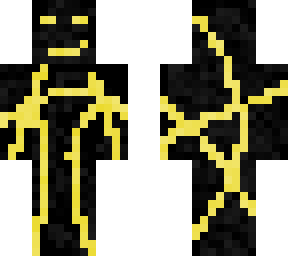 black golden man