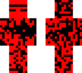 black red