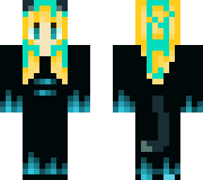 blue flame kitty