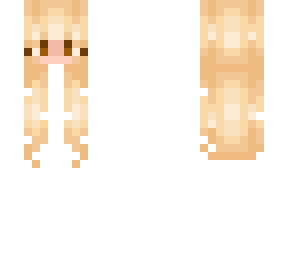 cute girl, long blonde hair base