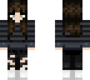 emo girly pop skin