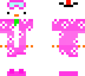 lilgoofyduck in a pink summer outfit