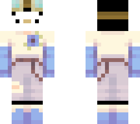 penguin flower man