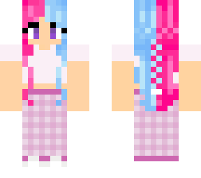 pink plaid
