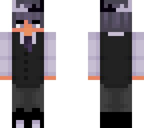 purple tux